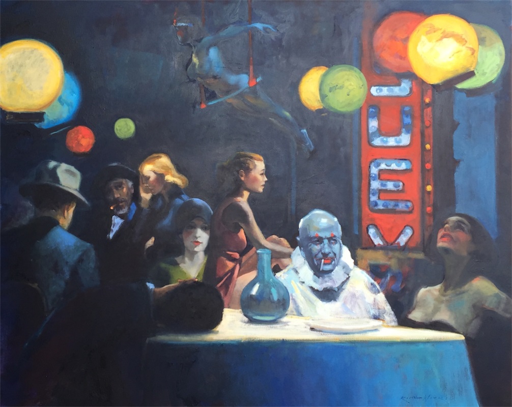 Dinner with Hopper by Keith Wicks